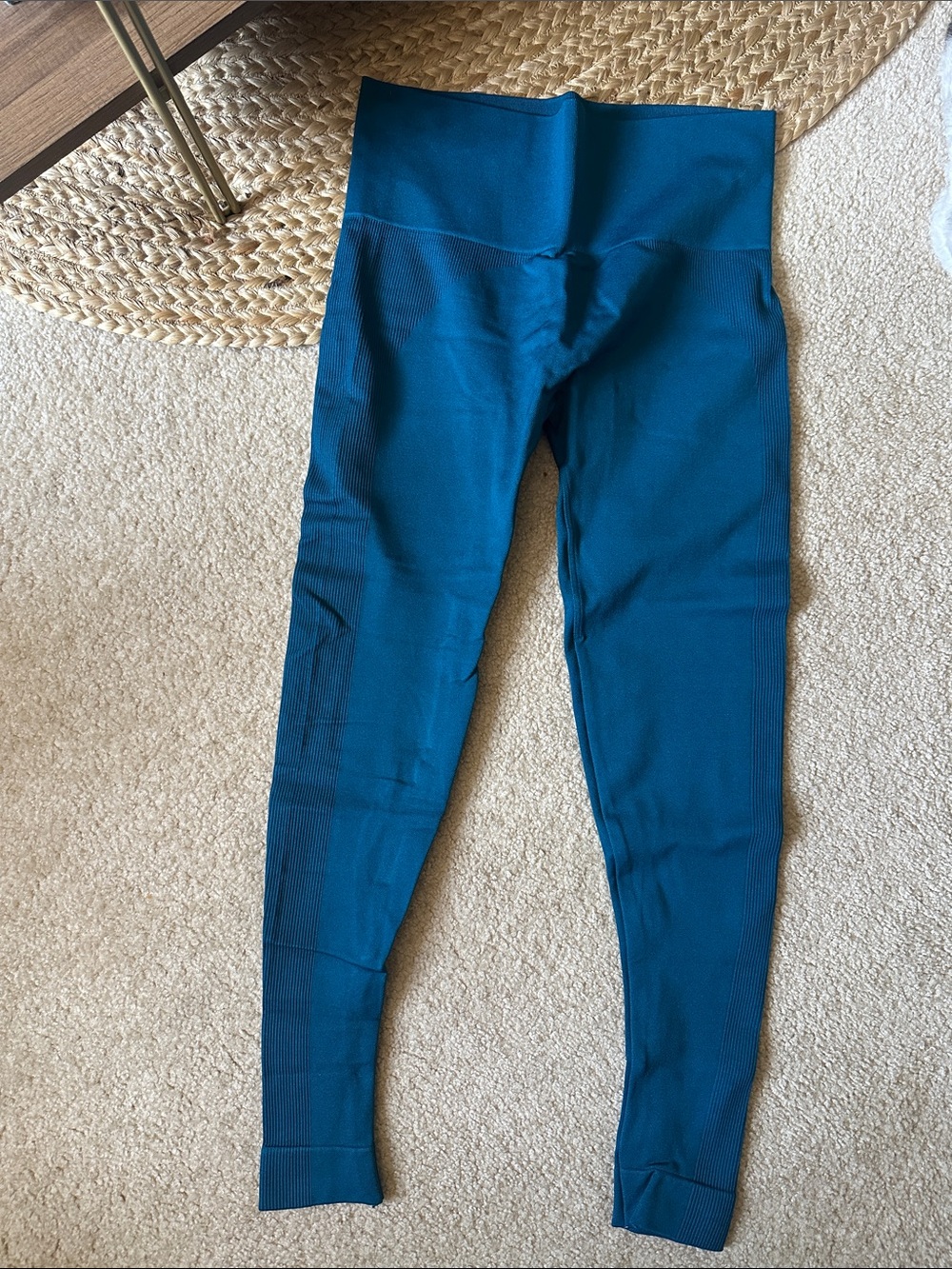 SET Active Seamless Leggings - Teal Blue